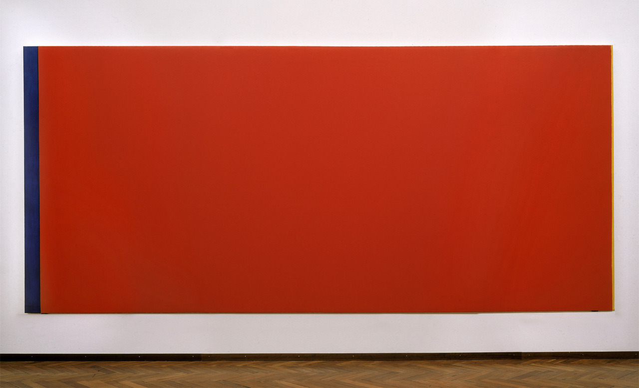 Who’s afraid of Red, Yellow & Blue III (1967) | painting by Barnett Newman