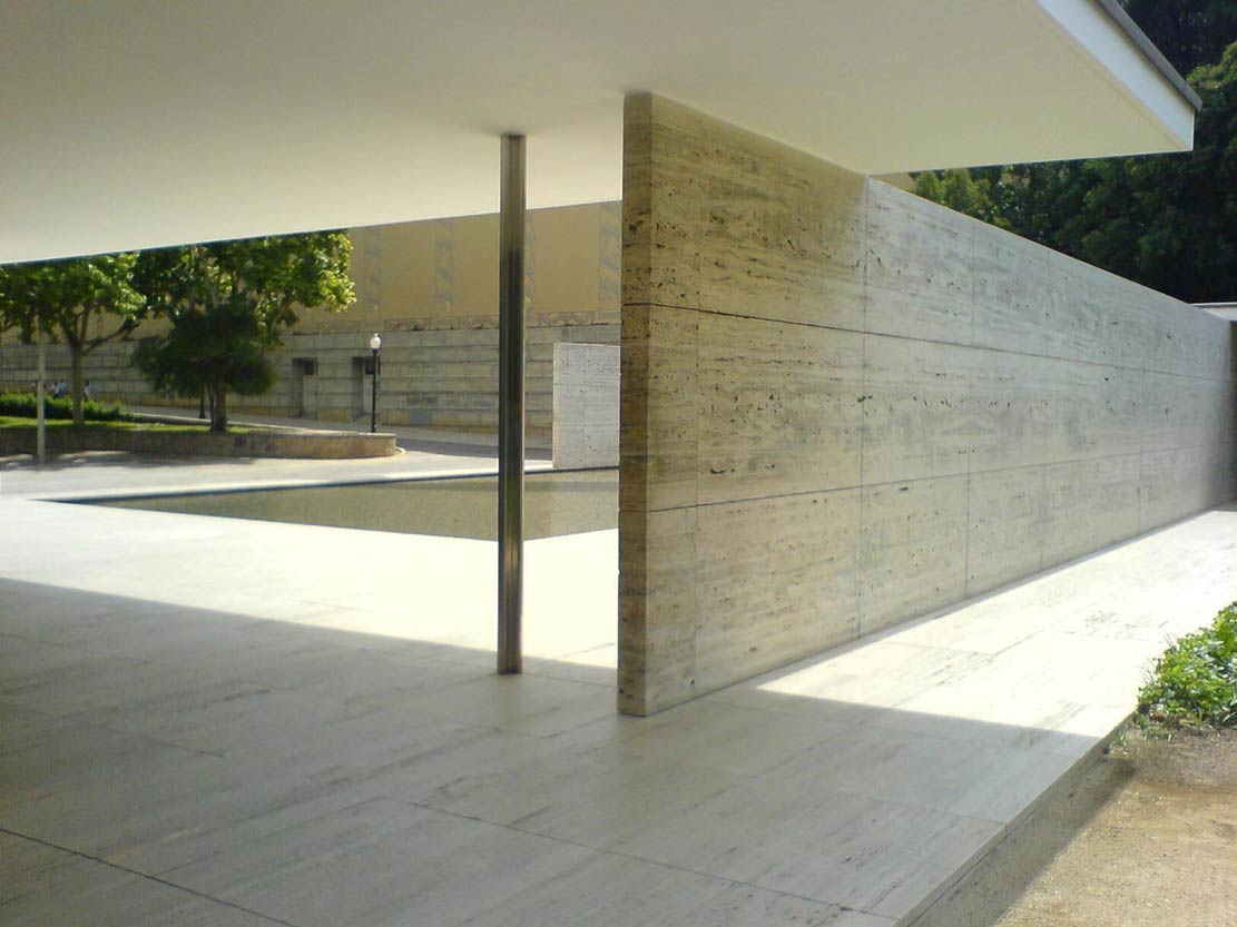 The Barcelona Pavilion (1929) | architecture by Ludwig Mies van der Rohe