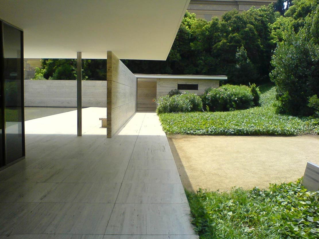 The Barcelona Pavilion (1929) | architecture by Ludwig Mies van der Rohe