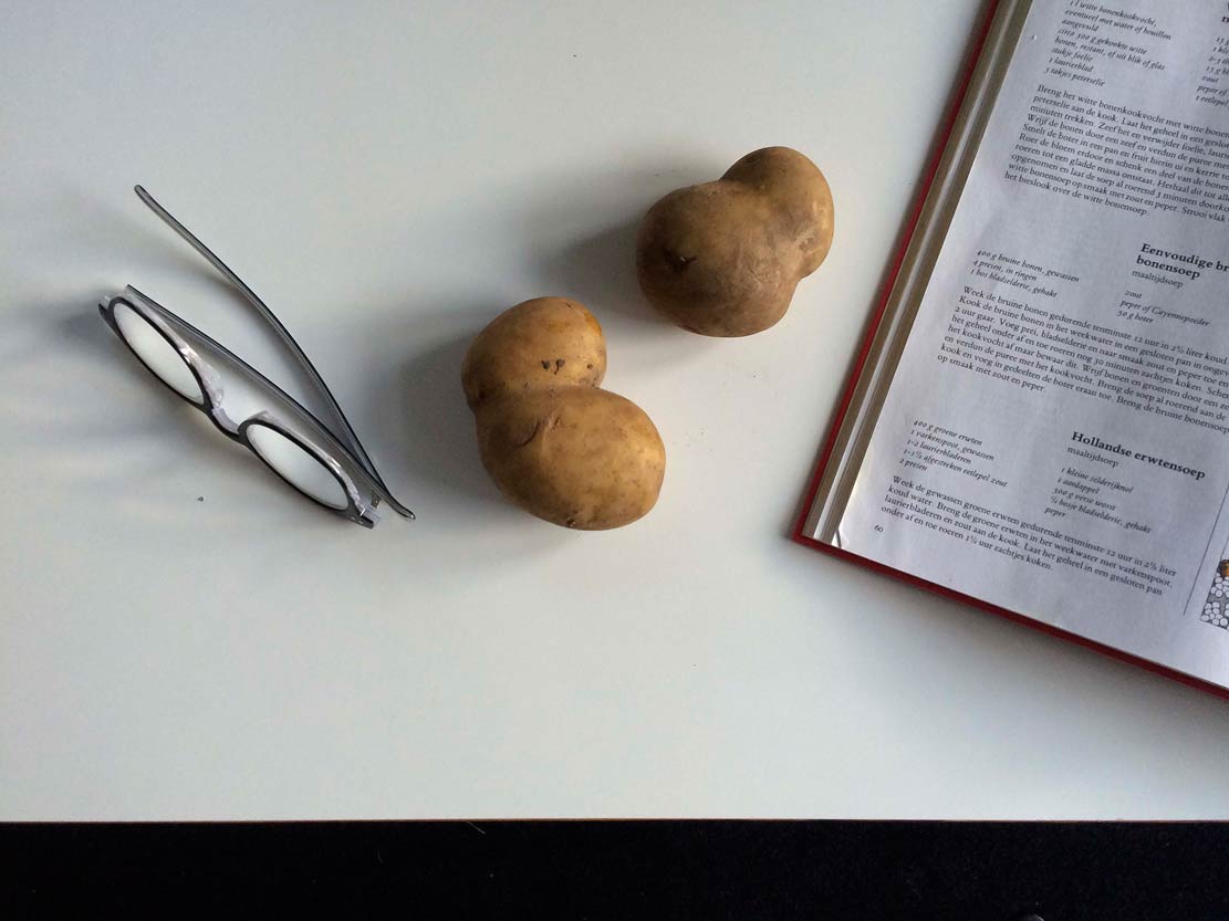 Aardappel mannetjes<br>
Zeist NL, 27 februari 2016