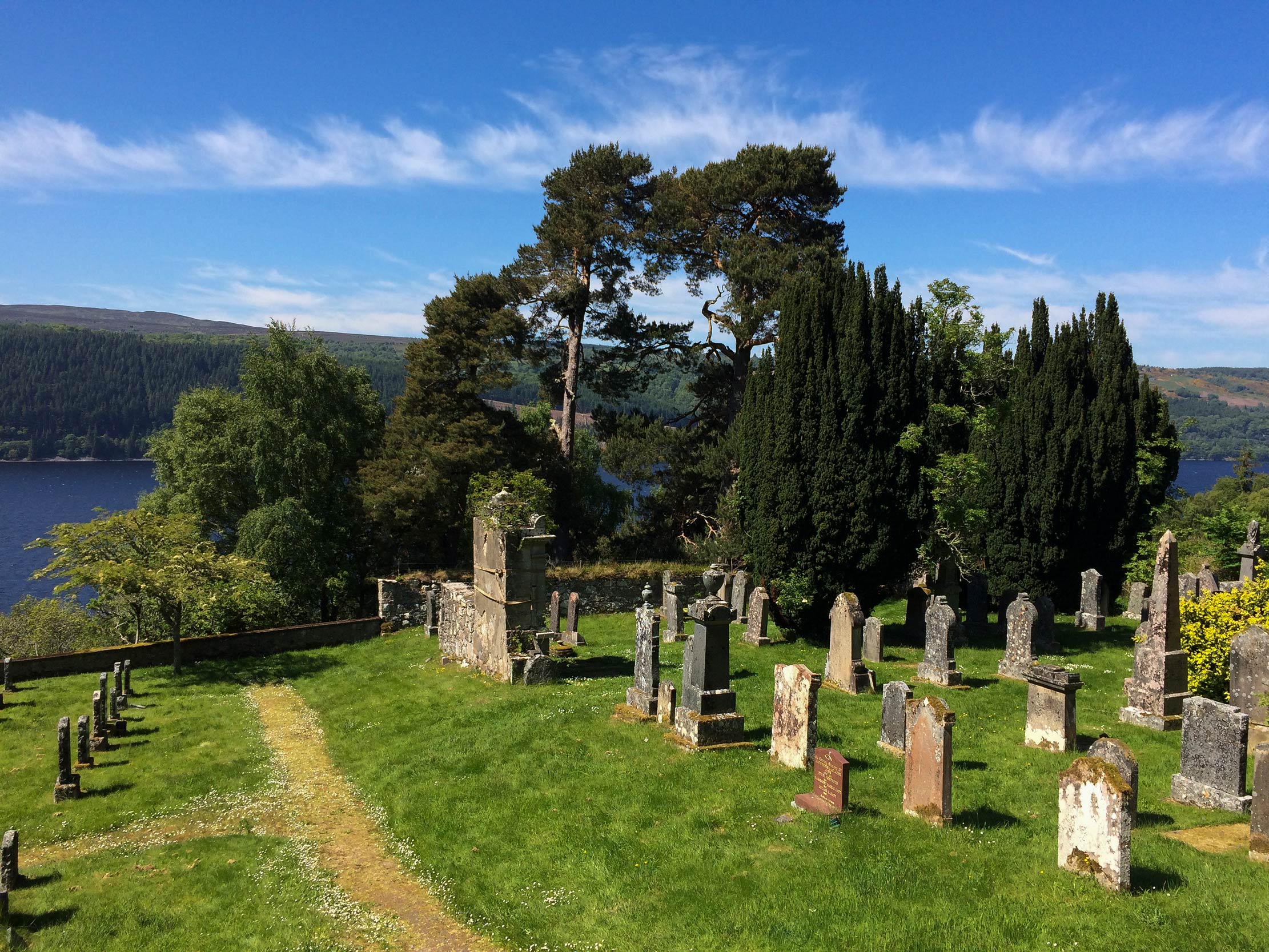 Boleskine Cemetery, Loch Ness | Scotland, 5 juni 2022