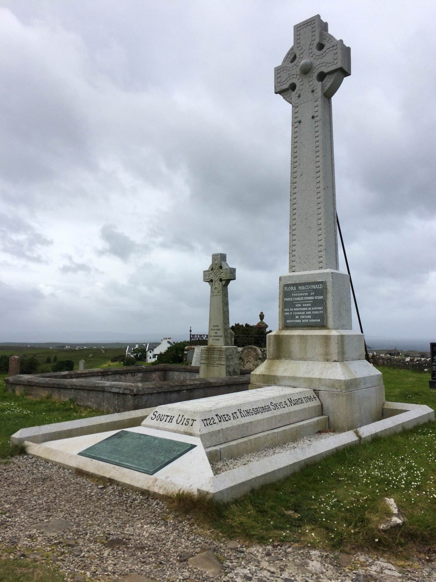 Grave of Flora MacDonald, Kilmuir Cemetery | Scotland, 10 juni 2022