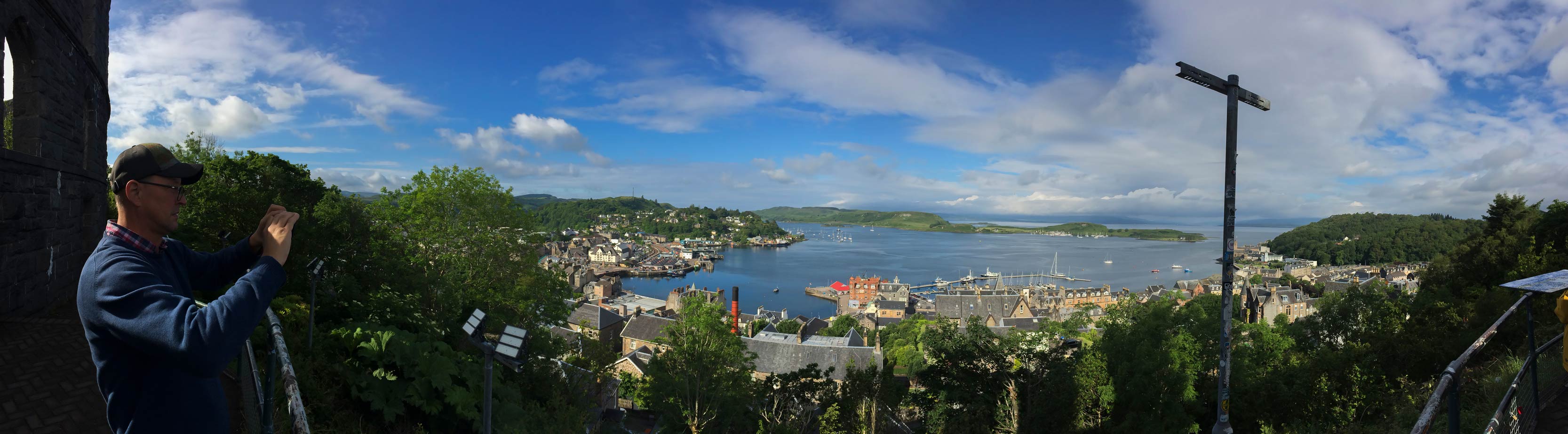 View from McCaig's Tower, Oban | Scotland, 15 juni 2022