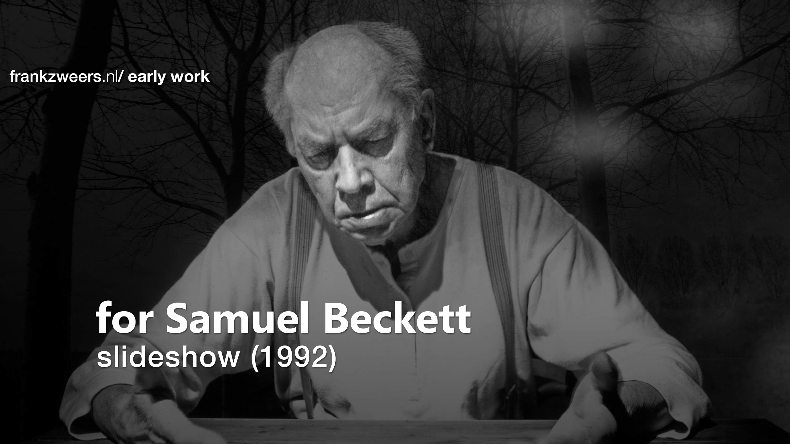 for Samuel Beckett 
