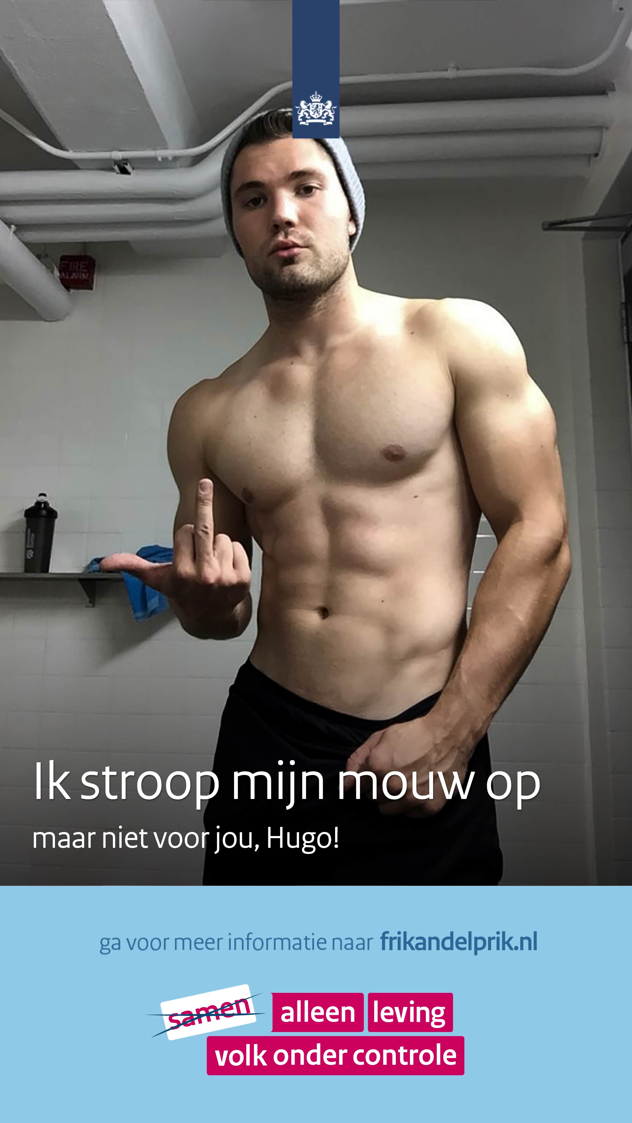 Ik stroop mijn mouw op